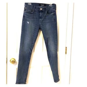 Express Stretch Super Skinny Jeans EUC lightwash